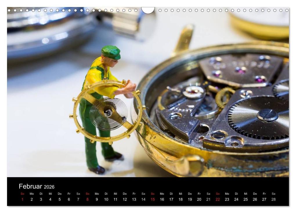 Weitere Ansicht: UHR Menschen (Wandkalender 2026 DIN A3 quer), CALVENDO Monatskalender | Holger Rochow, Calvendo