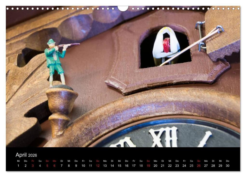 Weitere Ansicht: UHR Menschen (Wandkalender 2026 DIN A3 quer), CALVENDO Monatskalender | Holger Rochow, Calvendo