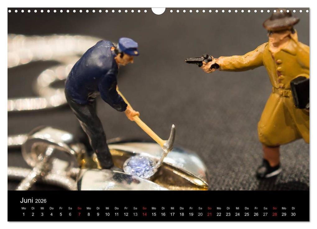 Weitere Ansicht: UHR Menschen (Wandkalender 2026 DIN A3 quer), CALVENDO Monatskalender | Holger Rochow, Calvendo