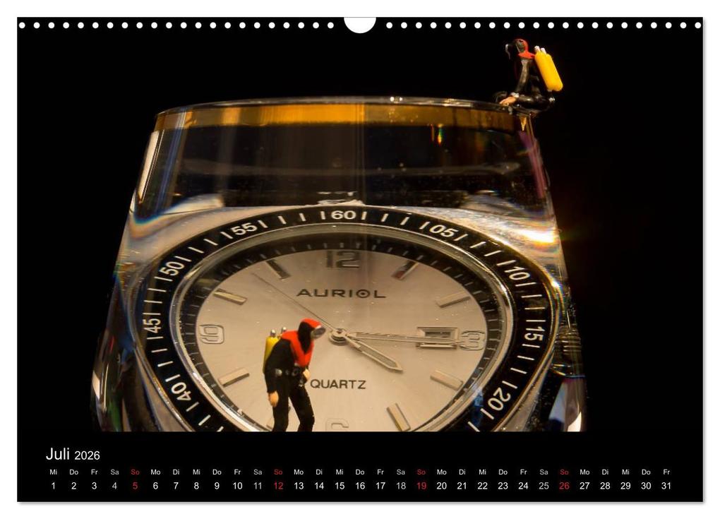 Weitere Ansicht: UHR Menschen (Wandkalender 2026 DIN A3 quer), CALVENDO Monatskalender | Holger Rochow, Calvendo