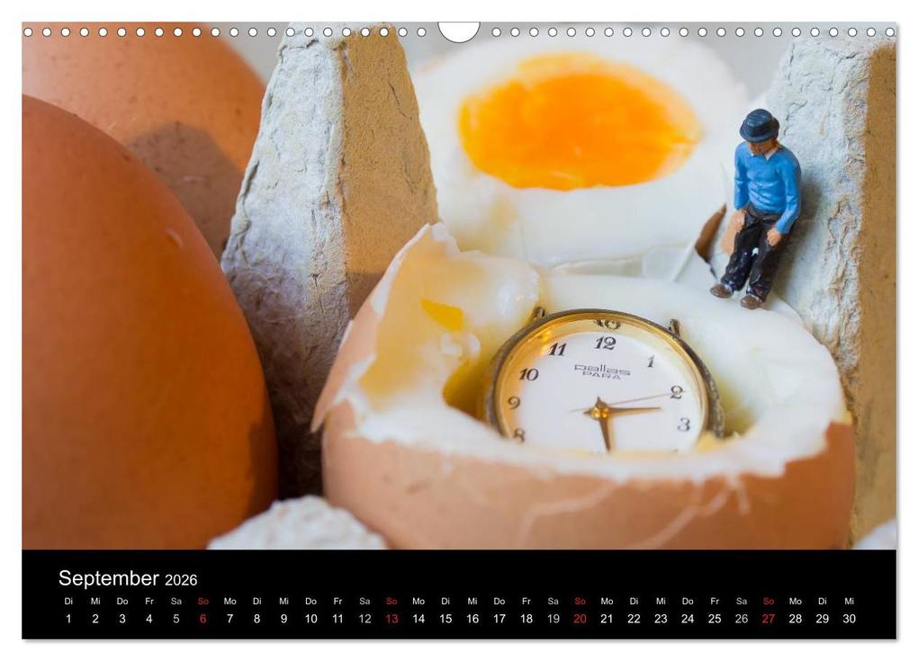 Weitere Ansicht: UHR Menschen (Wandkalender 2026 DIN A3 quer), CALVENDO Monatskalender | Holger Rochow, Calvendo