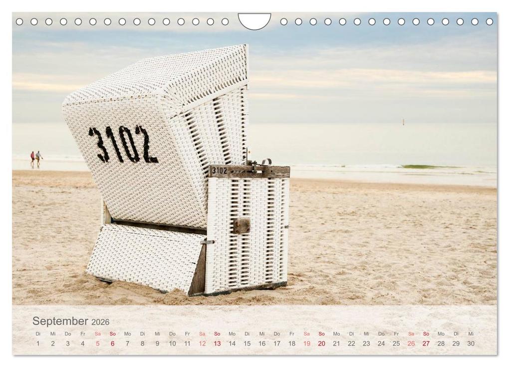 Weitere Ansicht: Das "Nordsee-Gefühl" (Wandkalender 2026 DIN A4 quer), CALVENDO Monatskalender | Ralf Wilken, Calvendo