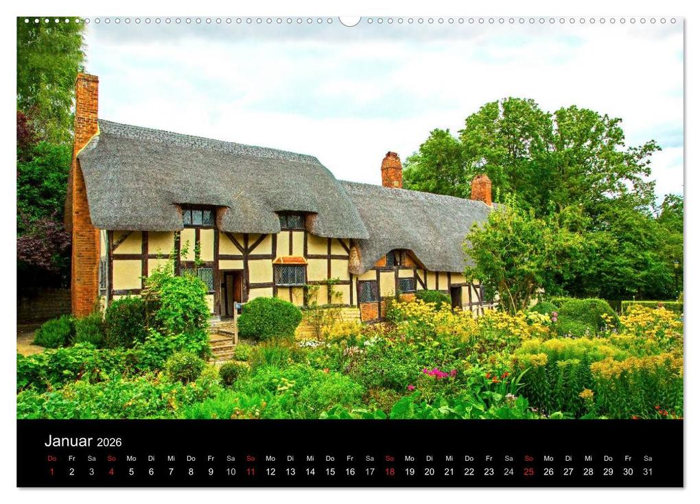 Weitere Ansicht: Burgen, Schlösser, Landhäuser (hochwertiger Premium Wandkalender 2026 DIN A2 quer), Kunstdruck in Hochglanz | Calvendo, Gabriela Wernicke-Marfo
