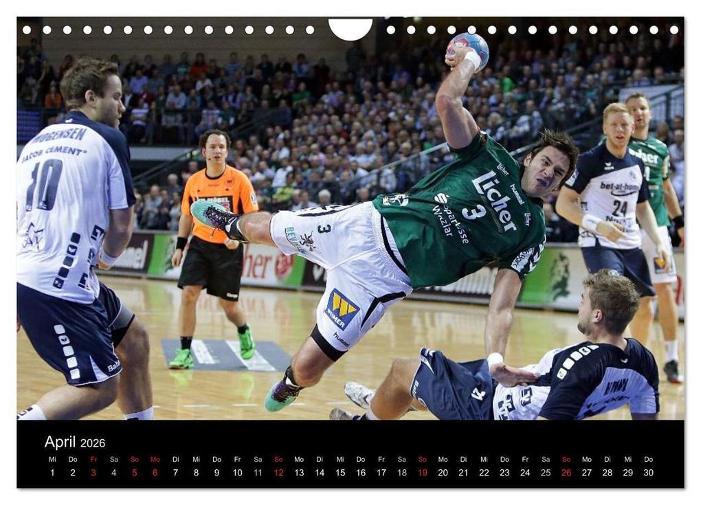 Weitere Ansicht: HSG Wetzlar - Handball Bundesliga 2026 (Wandkalender 2026 DIN A4 quer), CALVENDO Monatskalender | Calvendo, Sportfoto Oliver Vogler