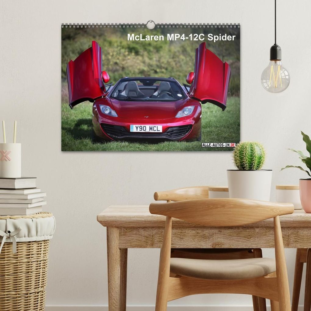 Weitere Ansicht: McLaren MP4-12C Spider (Wandkalender 2026 DIN A3 quer), CALVENDO Monatskalender | Calvendo, Jürgen Wolff