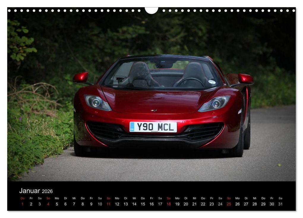 Weitere Ansicht: McLaren MP4-12C Spider (Wandkalender 2026 DIN A3 quer), CALVENDO Monatskalender | Calvendo, Jürgen Wolff