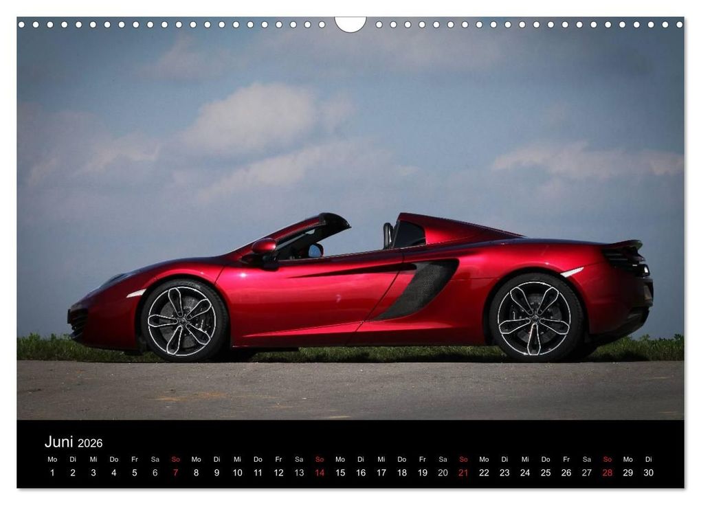 Weitere Ansicht: McLaren MP4-12C Spider (Wandkalender 2026 DIN A3 quer), CALVENDO Monatskalender | Calvendo, Jürgen Wolff