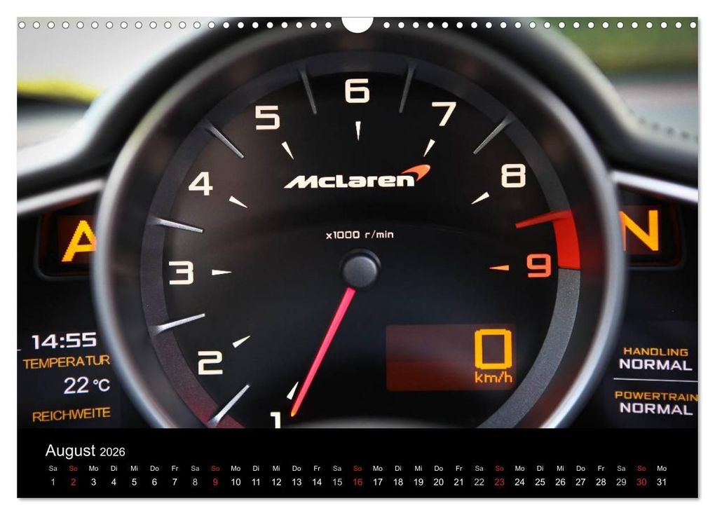 Weitere Ansicht: McLaren MP4-12C Spider (Wandkalender 2026 DIN A3 quer), CALVENDO Monatskalender | Calvendo, Jürgen Wolff