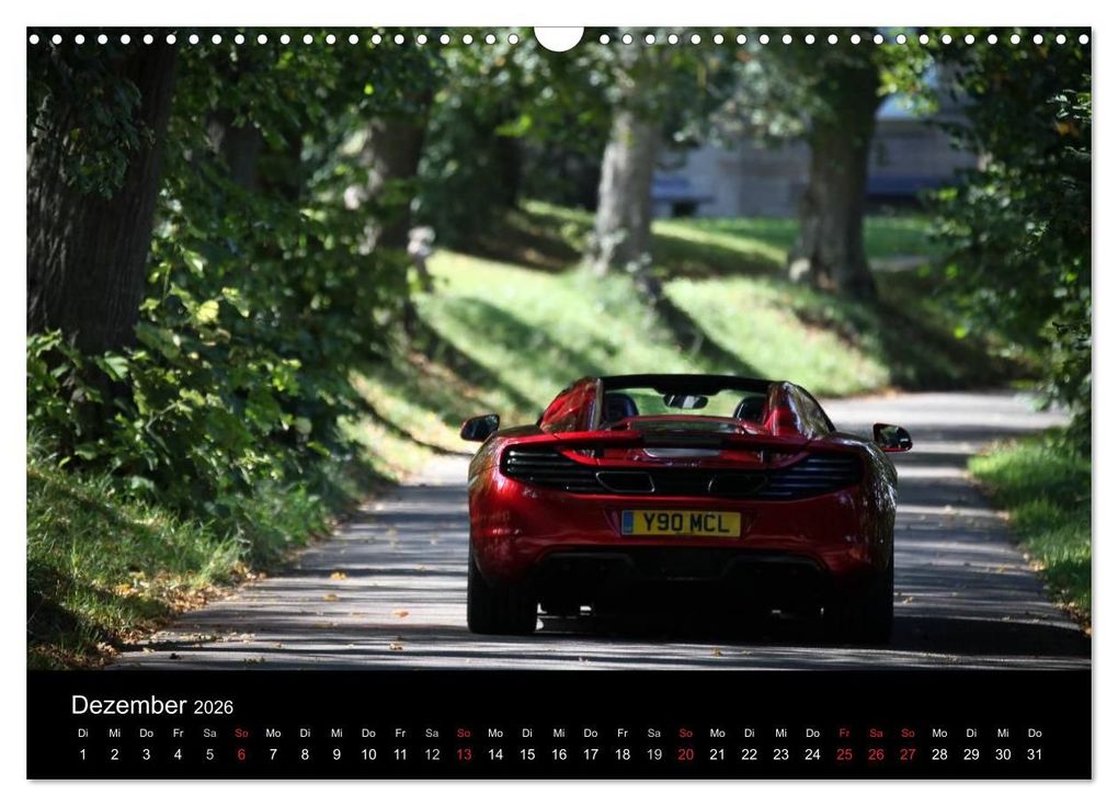 Weitere Ansicht: McLaren MP4-12C Spider (Wandkalender 2026 DIN A3 quer), CALVENDO Monatskalender | Calvendo, Jürgen Wolff