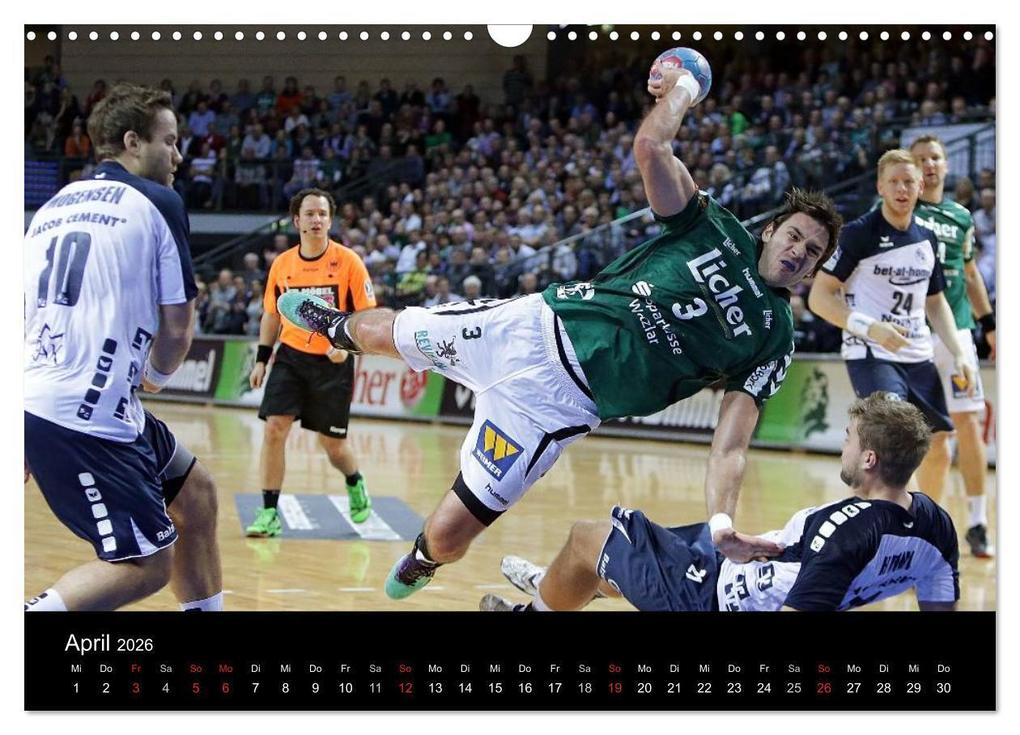 Weitere Ansicht: HSG Wetzlar - Handball Bundesliga 2026 (Wandkalender 2026 DIN A3 quer), CALVENDO Monatskalender | Calvendo, Sportfoto Oliver Vogler