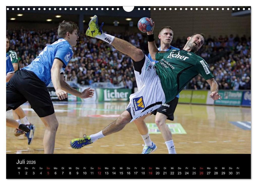 Weitere Ansicht: HSG Wetzlar - Handball Bundesliga 2026 (Wandkalender 2026 DIN A3 quer), CALVENDO Monatskalender | Calvendo, Sportfoto Oliver Vogler