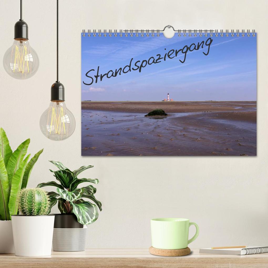 Weitere Ansicht: Strandspaziergang / Geburtstagskalender (Wandkalender 2026 DIN A4 quer), CALVENDO Monatskalender | Calvendo, Gert Kropp