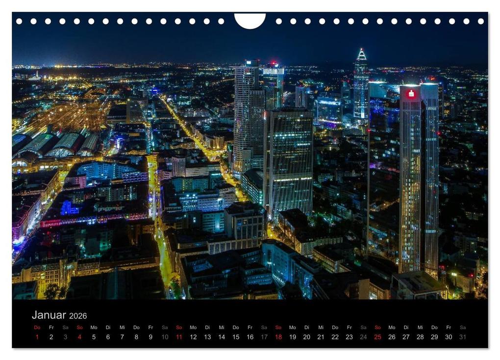 Weitere Ansicht: Frankfurt Skylights 2026 (Wandkalender 2026 DIN A4 quer), CALVENDO Monatskalender | Calvendo, Markus Pavlowsky Photography