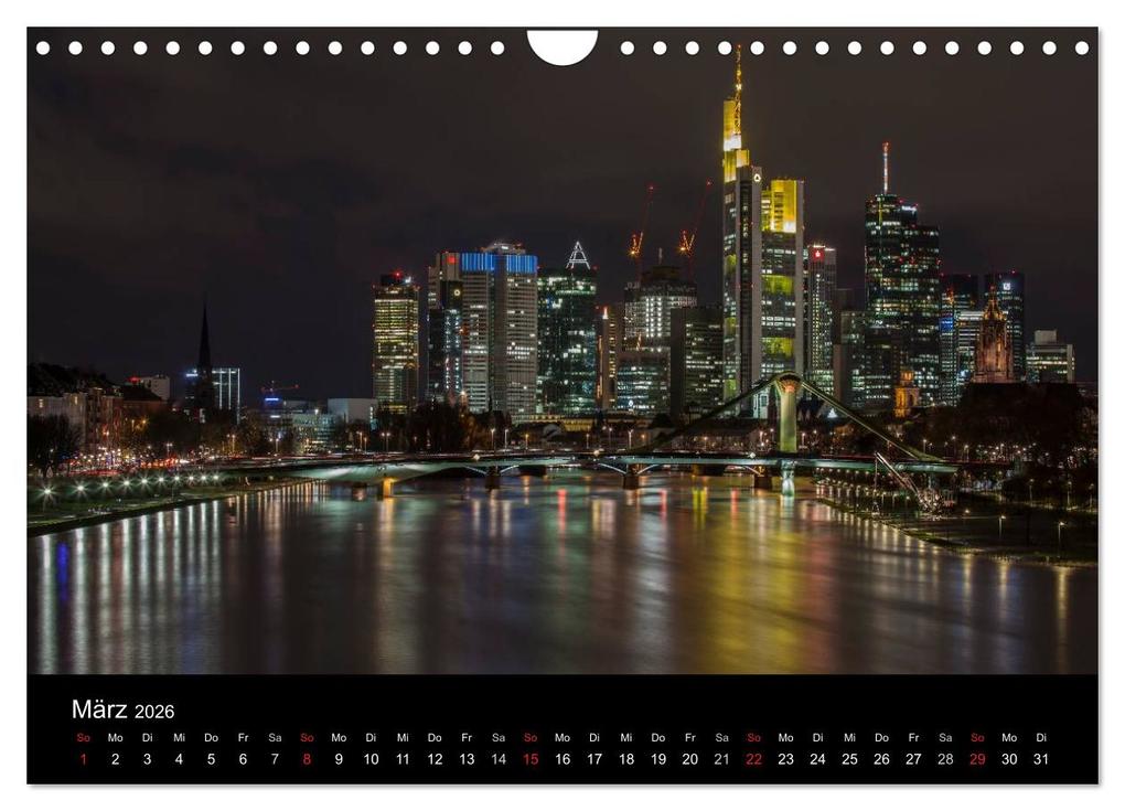Weitere Ansicht: Frankfurt Skylights 2026 (Wandkalender 2026 DIN A4 quer), CALVENDO Monatskalender | Calvendo, Markus Pavlowsky Photography