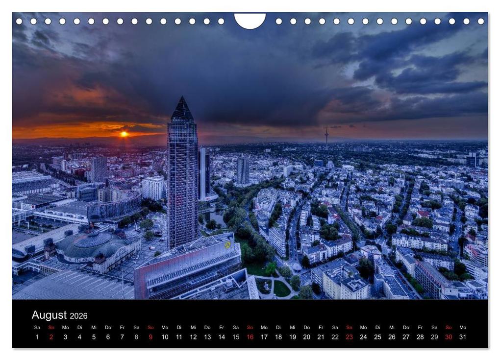 Weitere Ansicht: Frankfurt Skylights 2026 (Wandkalender 2026 DIN A4 quer), CALVENDO Monatskalender | Calvendo, Markus Pavlowsky Photography