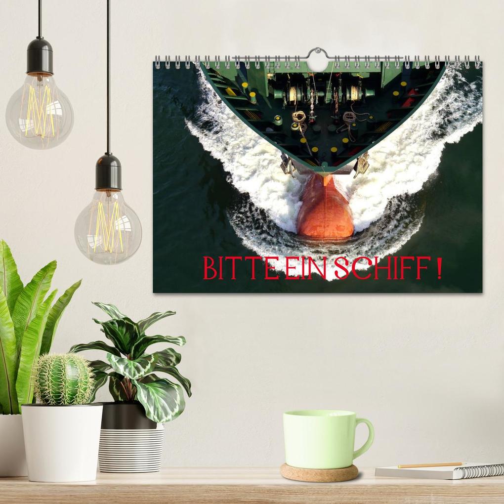 Weitere Ansicht: Bitte ein Schiff! (Wandkalender 2026 DIN A4 quer), CALVENDO Monatskalender | Calvendo, Bernd Ellerbrock