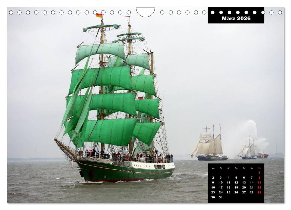 Weitere Ansicht: Bitte ein Schiff! (Wandkalender 2026 DIN A4 quer), CALVENDO Monatskalender | Calvendo, Bernd Ellerbrock