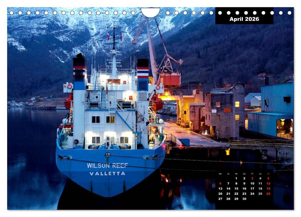 Weitere Ansicht: Bitte ein Schiff! (Wandkalender 2026 DIN A4 quer), CALVENDO Monatskalender | Calvendo, Bernd Ellerbrock
