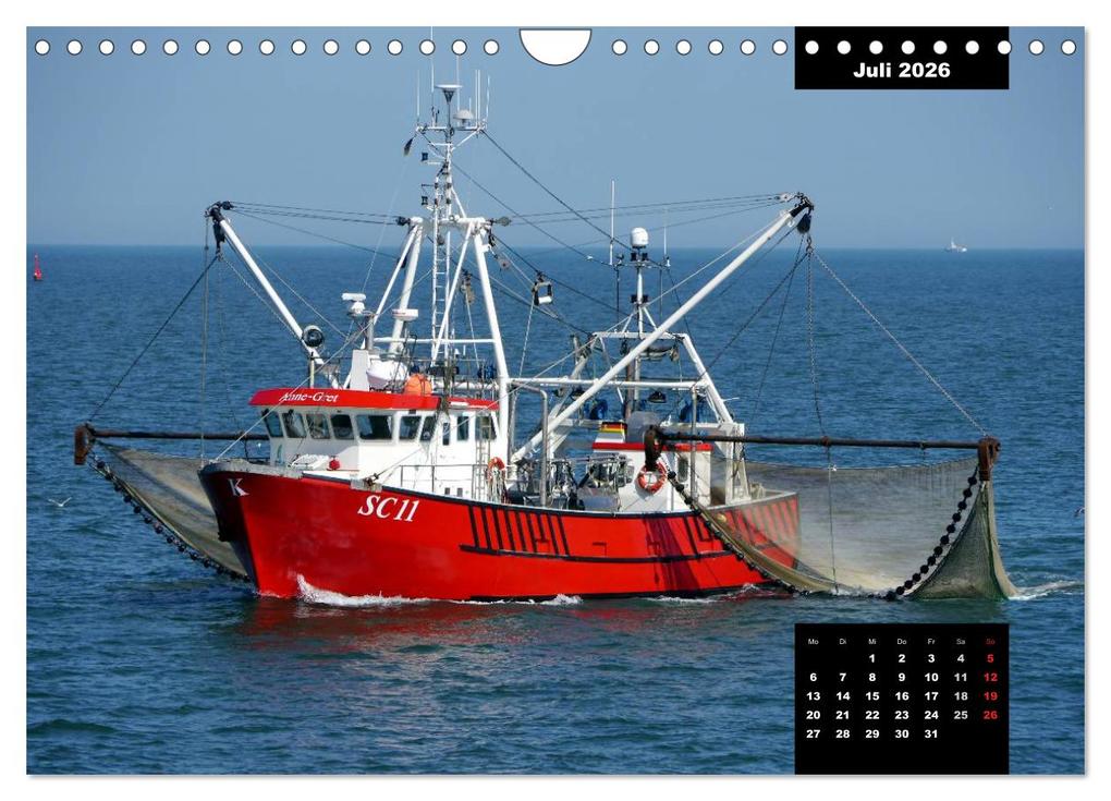 Weitere Ansicht: Bitte ein Schiff! (Wandkalender 2026 DIN A4 quer), CALVENDO Monatskalender | Calvendo, Bernd Ellerbrock