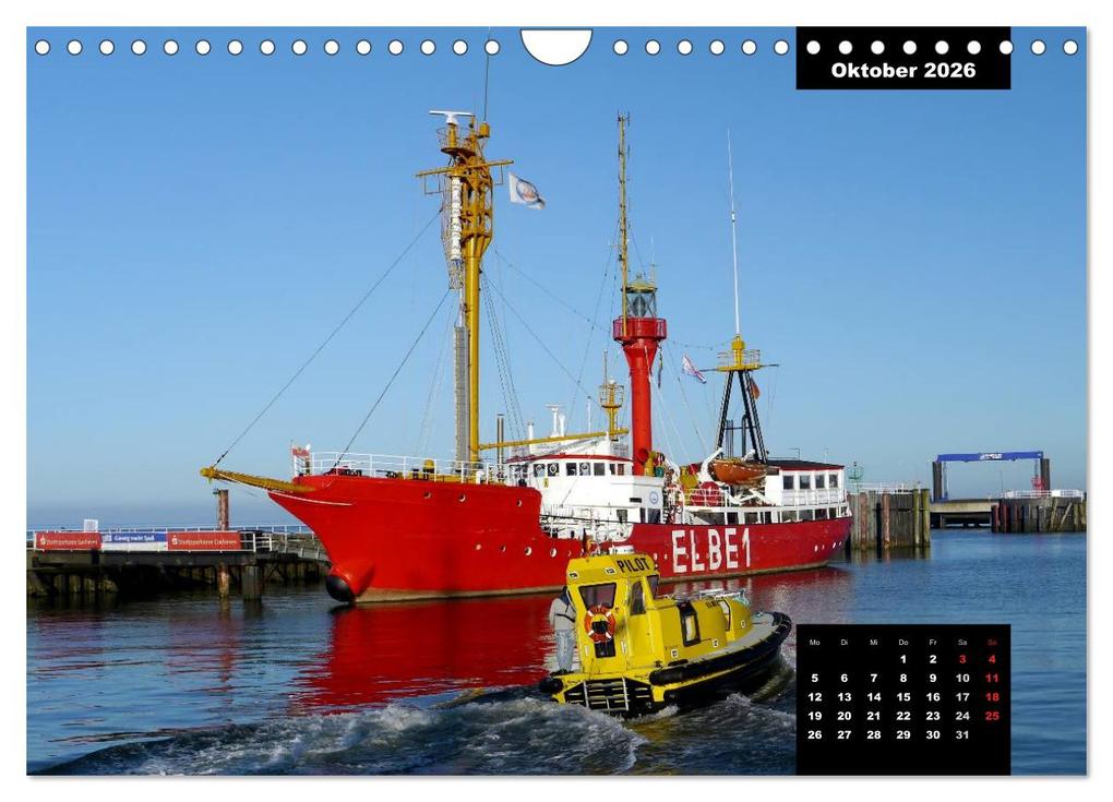 Weitere Ansicht: Bitte ein Schiff! (Wandkalender 2026 DIN A4 quer), CALVENDO Monatskalender | Calvendo, Bernd Ellerbrock