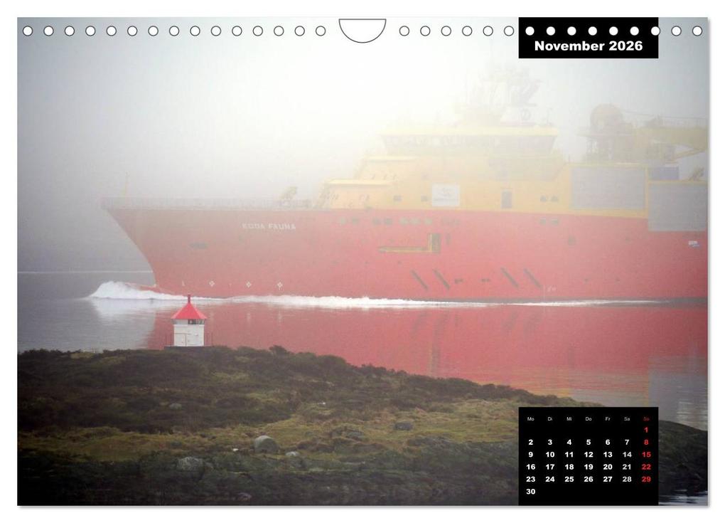 Weitere Ansicht: Bitte ein Schiff! (Wandkalender 2026 DIN A4 quer), CALVENDO Monatskalender | Calvendo, Bernd Ellerbrock
