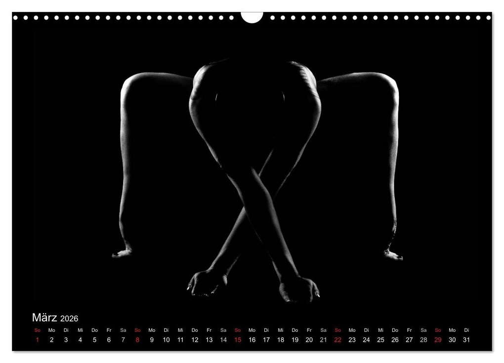Weitere Ansicht: Kunstakt (Wandkalender 2026 DIN A3 quer), CALVENDO Monatskalender | Calvendo, Detlef Bradel
