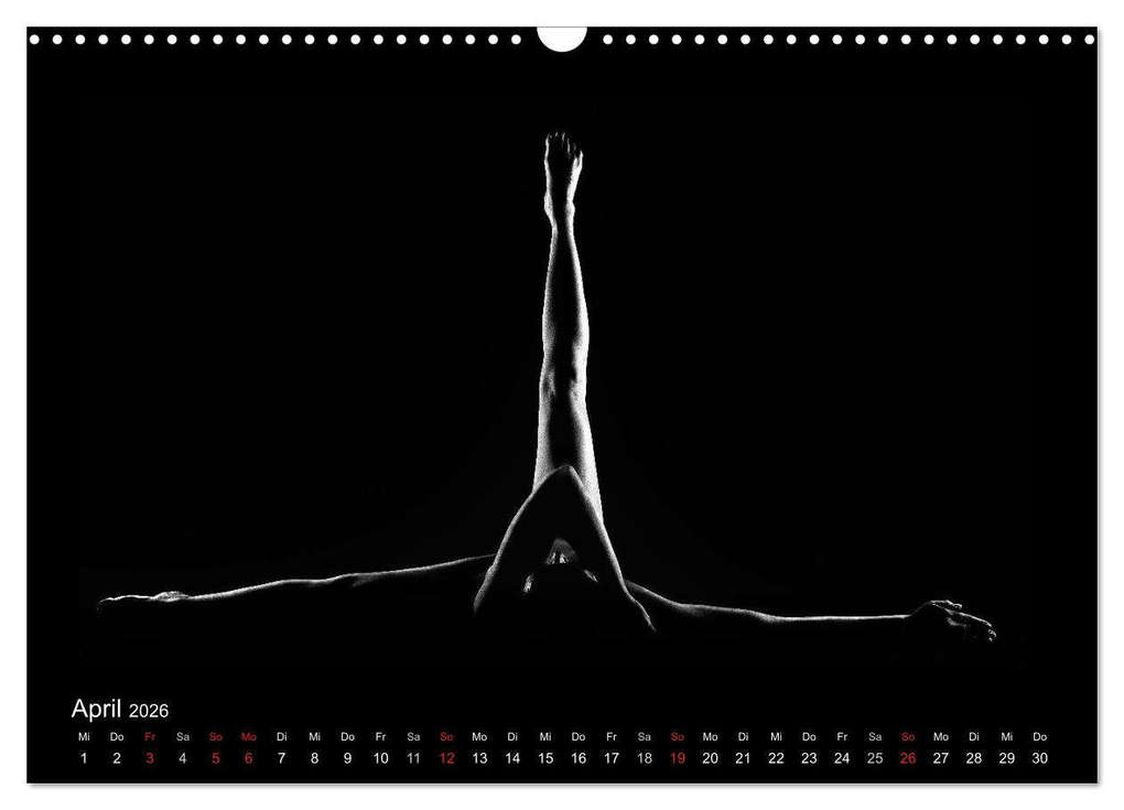 Weitere Ansicht: Kunstakt (Wandkalender 2026 DIN A3 quer), CALVENDO Monatskalender | Calvendo, Detlef Bradel