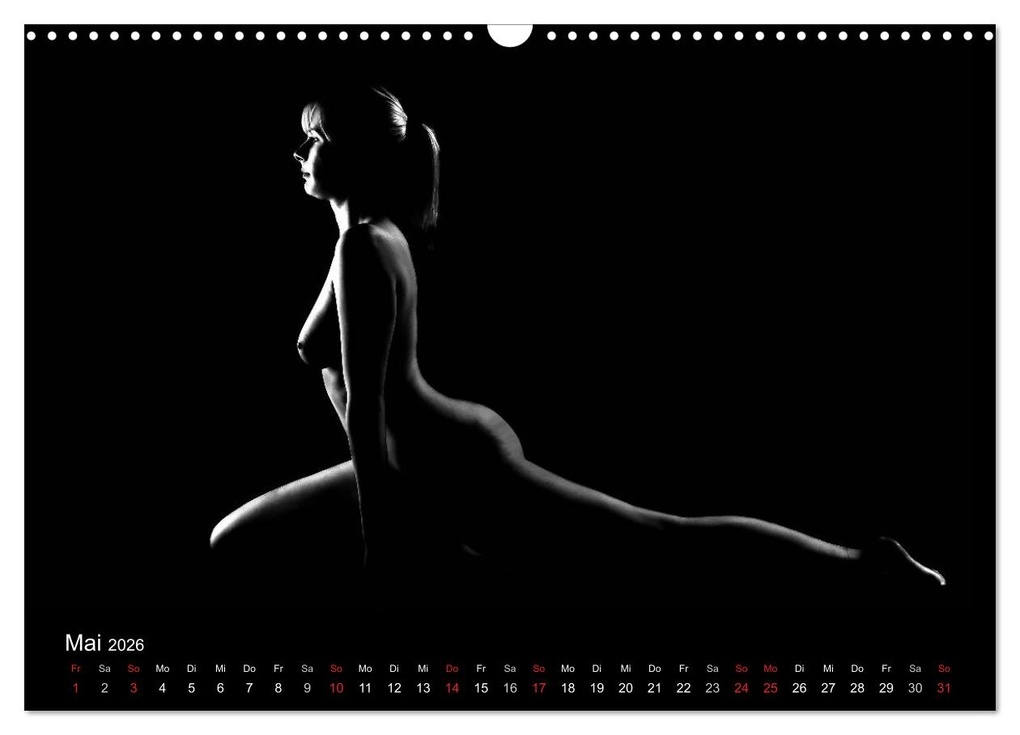 Weitere Ansicht: Kunstakt (Wandkalender 2026 DIN A3 quer), CALVENDO Monatskalender | Calvendo, Detlef Bradel