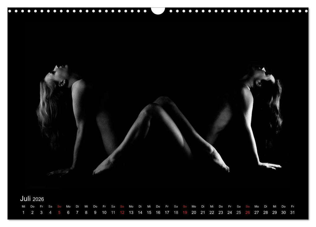 Weitere Ansicht: Kunstakt (Wandkalender 2026 DIN A3 quer), CALVENDO Monatskalender | Calvendo, Detlef Bradel