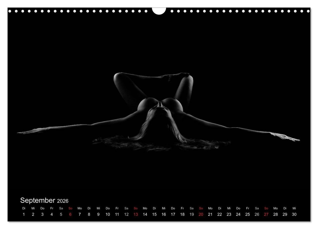 Weitere Ansicht: Kunstakt (Wandkalender 2026 DIN A3 quer), CALVENDO Monatskalender | Calvendo, Detlef Bradel