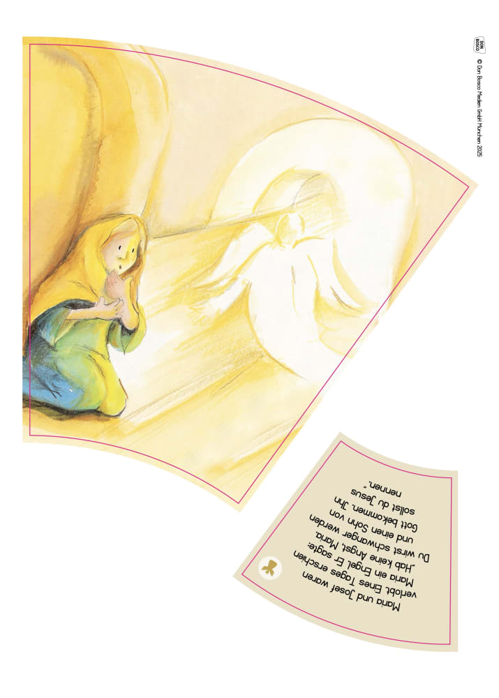 Weitere Ansicht: Die Weihnachtsgeschichte. Auf dem Weg nach Bethlehem. Ein Legekreis in 10 Bildern | Kathrin Termin