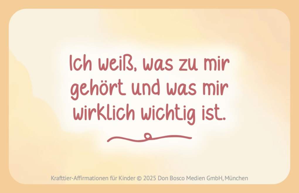 Weitere Ansicht: Krafttier-Affirmationen für Kinder | Tanja Draxler