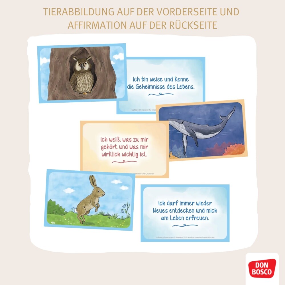 Weitere Ansicht: Krafttier-Affirmationen für Kinder | Tanja Draxler