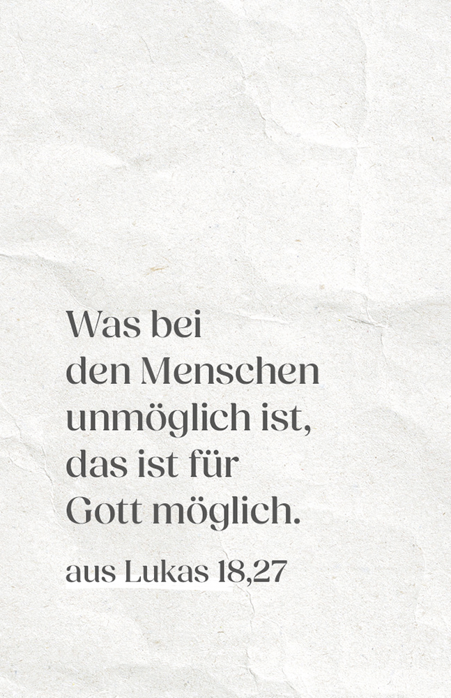 Weitere Ansicht: Zuversicht - Segen zum Mitnehmen