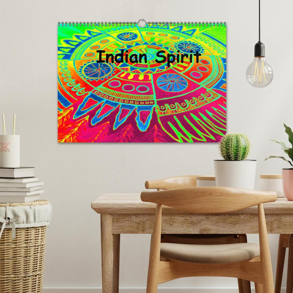 Weitere Ansicht: Indian Spirit (Wandkalender 2026 DIN A3 quer), CALVENDO Monatskalender | EigenArt EigenArt, Calvendo, EigenArt