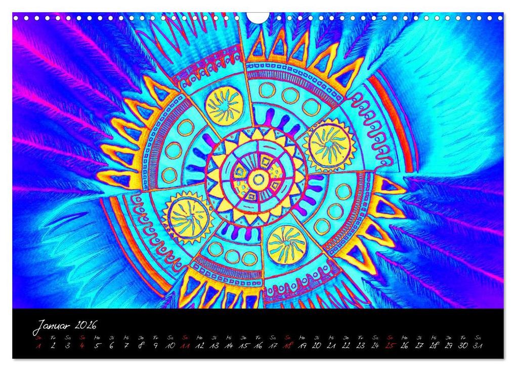 Weitere Ansicht: Indian Spirit (Wandkalender 2026 DIN A3 quer), CALVENDO Monatskalender | EigenArt EigenArt, Calvendo, EigenArt