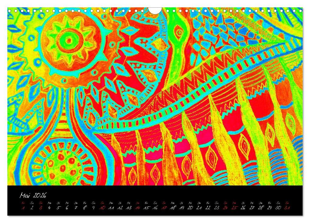 Weitere Ansicht: Indian Spirit (Wandkalender 2026 DIN A3 quer), CALVENDO Monatskalender | EigenArt EigenArt, Calvendo, EigenArt