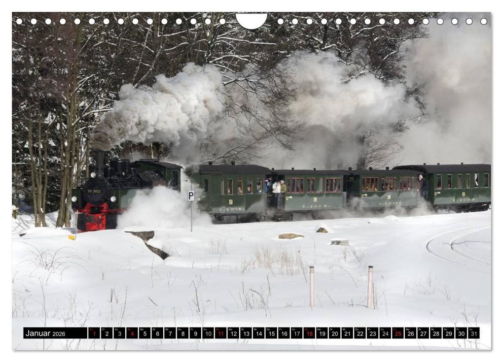 Weitere Ansicht: Schmalspurbahnen in Sachsen Anhalt (Wandkalender 2026 DIN A4 quer), CALVENDO Monatskalender | Steffen Gierok, Calvendo