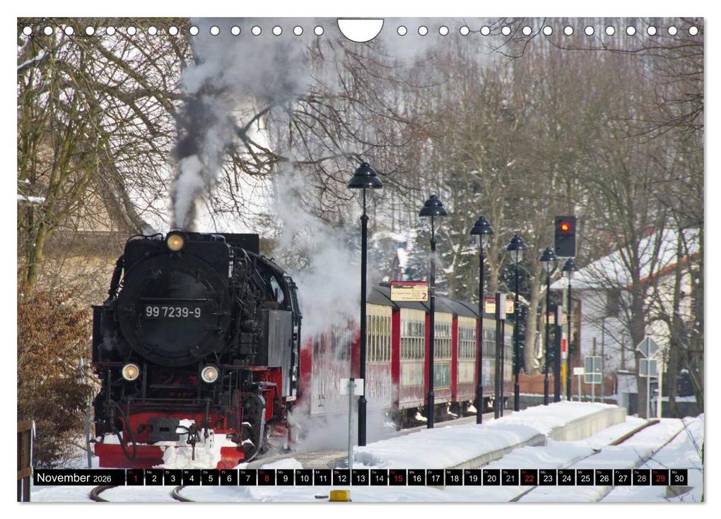 Weitere Ansicht: Schmalspurbahnen in Sachsen Anhalt (Wandkalender 2026 DIN A4 quer), CALVENDO Monatskalender | Steffen Gierok, Calvendo