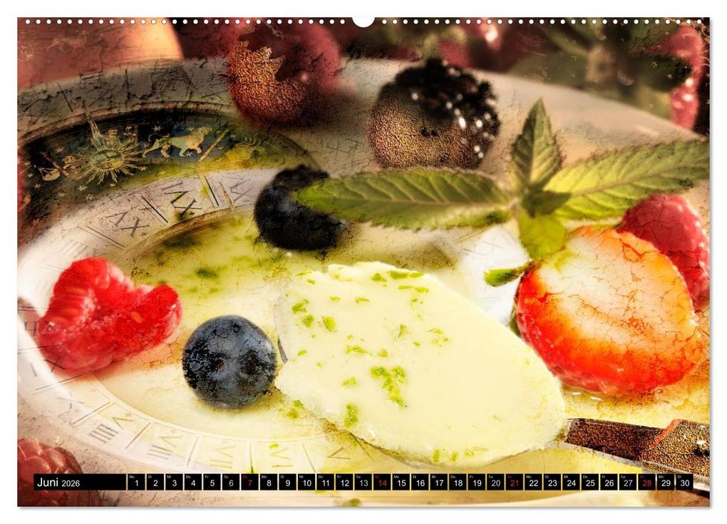 Weitere Ansicht: Italian Food - Vintage Design (hochwertiger Premium Wandkalender 2026 DIN A2 quer), Kunstdruck in Hochglanz | Carmen Steiner, Calvendo