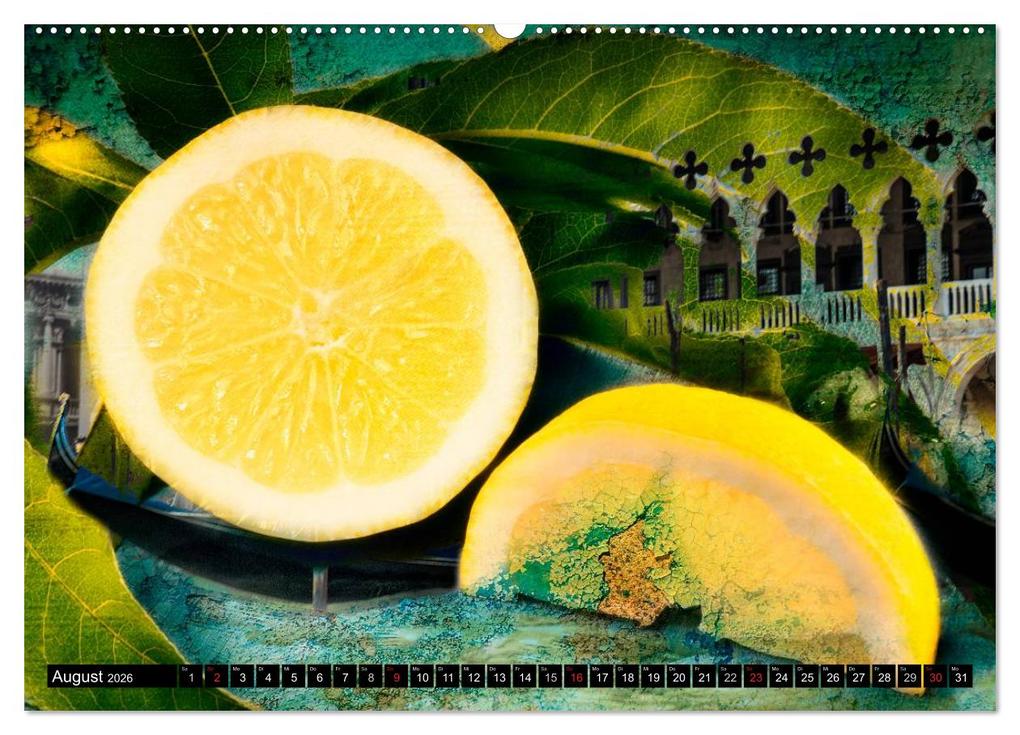 Weitere Ansicht: Italian Food - Vintage Design (hochwertiger Premium Wandkalender 2026 DIN A2 quer), Kunstdruck in Hochglanz | Carmen Steiner, Calvendo