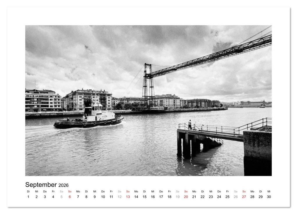 Weitere Ansicht: Bilbao - Bilder einer Stadt (Wandkalender 2026 DIN A3 quer), CALVENDO Monatskalender | Jan Scheffner, Calvendo