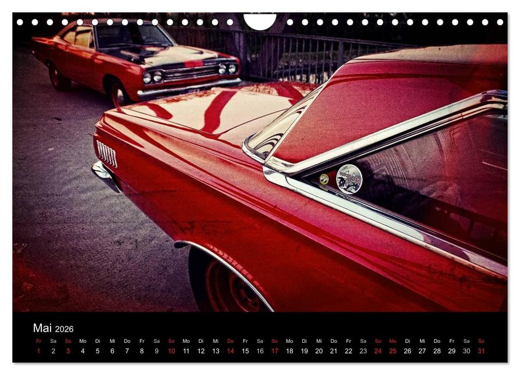 Weitere Ansicht: US-Muscle-Cars - Plymouth (Wandkalender 2026 DIN A4 quer), CALVENDO Monatskalender | Reiner Silberstein, Calvendo