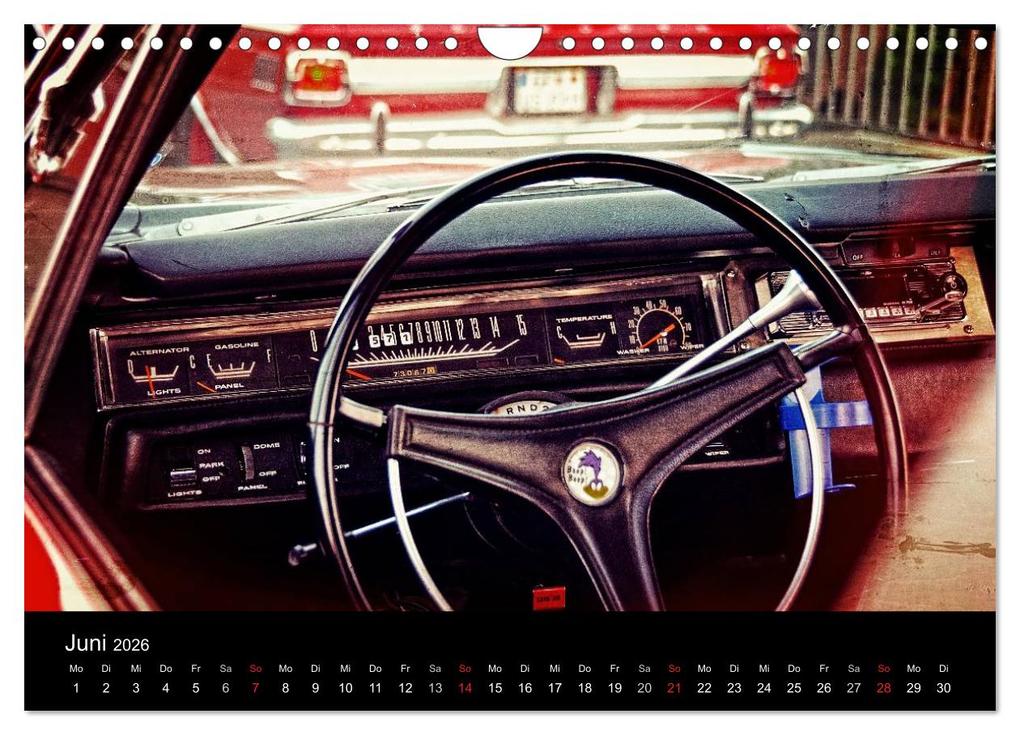 Weitere Ansicht: US-Muscle-Cars - Plymouth (Wandkalender 2026 DIN A4 quer), CALVENDO Monatskalender | Reiner Silberstein, Calvendo