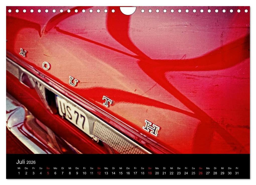 Weitere Ansicht: US-Muscle-Cars - Plymouth (Wandkalender 2026 DIN A4 quer), CALVENDO Monatskalender | Reiner Silberstein, Calvendo