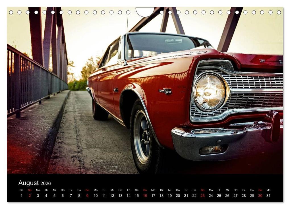 Weitere Ansicht: US-Muscle-Cars - Plymouth (Wandkalender 2026 DIN A4 quer), CALVENDO Monatskalender | Reiner Silberstein, Calvendo