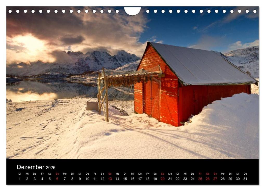 Weitere Ansicht: Norwegen (Wandkalender 2026 DIN A4 quer), CALVENDO Monatskalender | Christian Bothner, Calvendo
