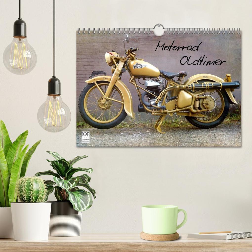 Weitere Ansicht: Motorrad Oldtimer (Wandkalender 2026 DIN A4 quer), CALVENDO Monatskalender | Gabi Siebenhühner, Calvendo
