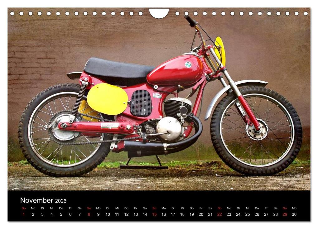 Weitere Ansicht: Motorrad Oldtimer (Wandkalender 2026 DIN A4 quer), CALVENDO Monatskalender | Gabi Siebenhühner, Calvendo