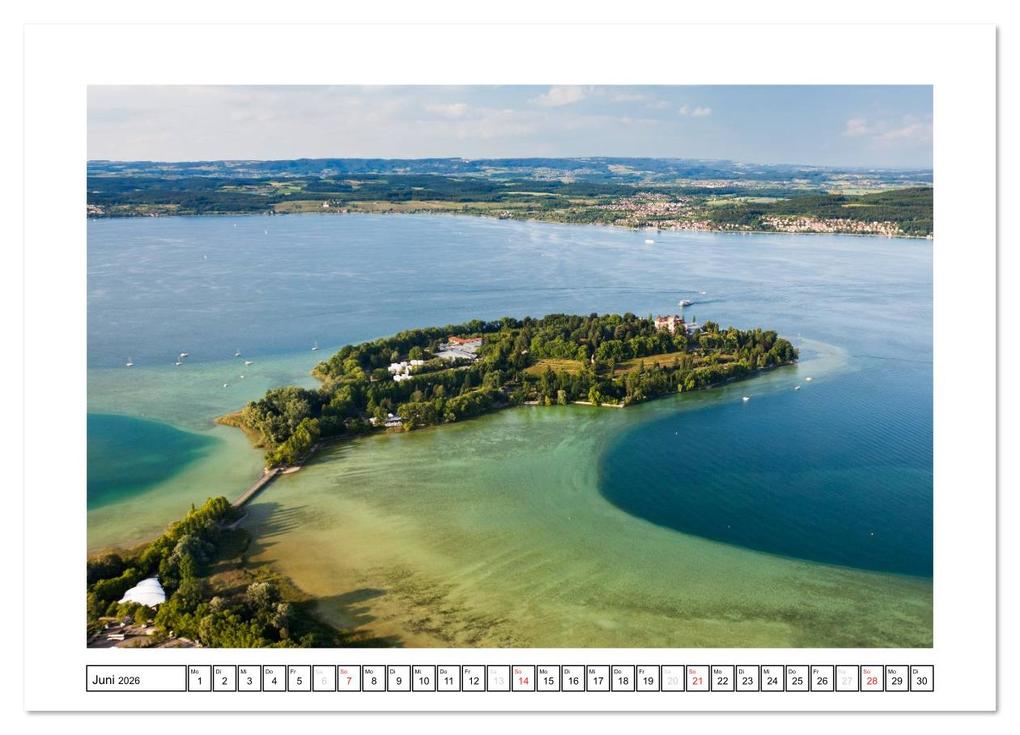 Weitere Ansicht: Bodensee 2026 (Wandkalender 2026 DIN A3 quer), CALVENDO Monatskalender | kalender365.com kalender365.com, Calvendo, Kalender365.com